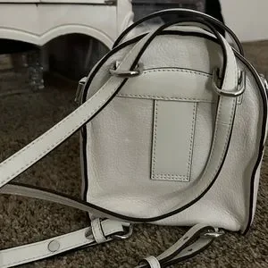 michael kors white and silver shoulder bag/backpack Michael Kors | Bags | Michael Kors White And Grey Logo  main image 2